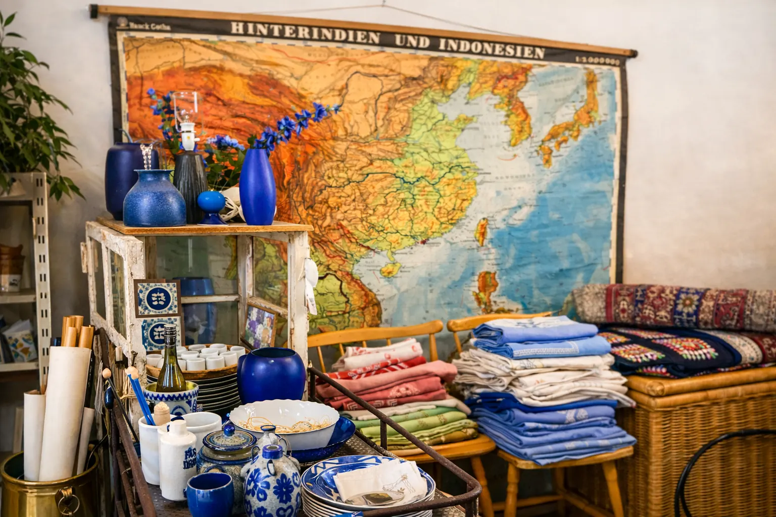 Butiksmiljø hos Recycleliving i Tversted